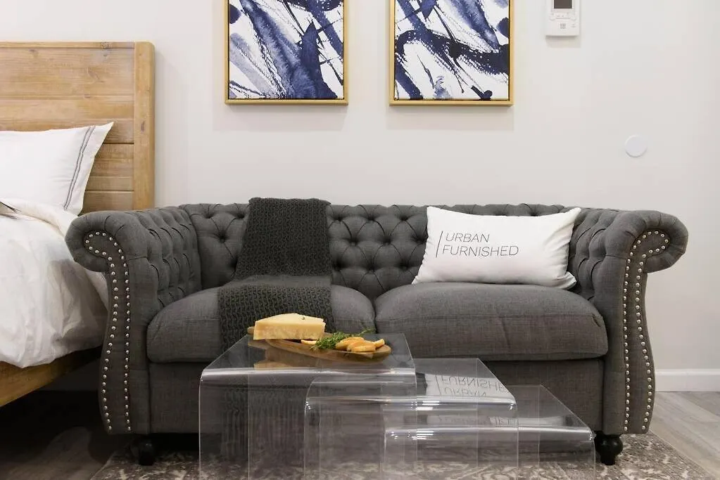 شقة 240-12 Brand New Studio Prime Location W&D نيو يورك
